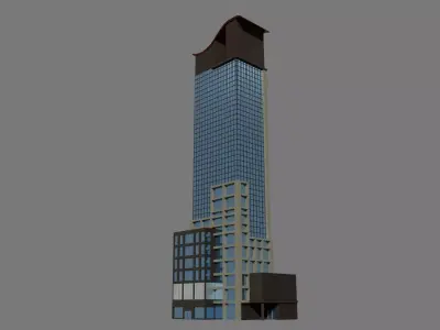 Skytide Tower Free 3D model