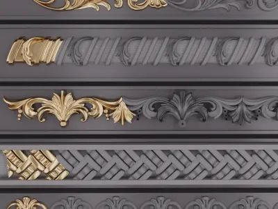 Trim Ornament 114 3D model