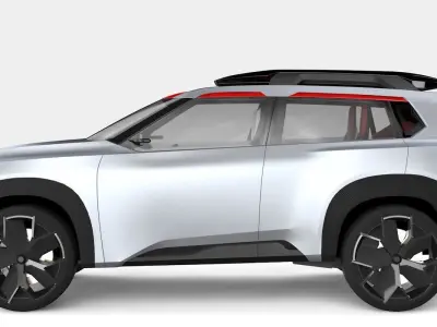 Nissan Xmotion Concept with interior 3D model