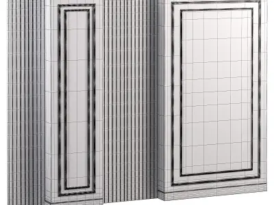 Panel 3D model 21
