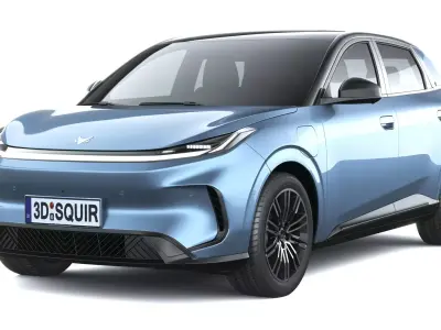 BAIC ArcFox T1 2026 3D model