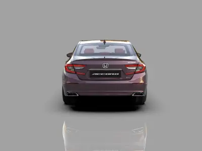 Honda Accord 2018-2022 HQ interior 3D model
