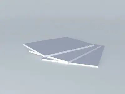 magazine sheet of paper Free 3D model