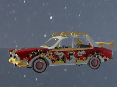 dacia halloween pubg Low-poly 3D model