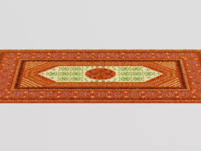 -Oriental Carpet V1- 3D model