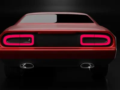 Dodge Challenger 3D model