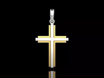 nice cross model 554 3D print model