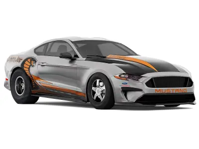 Ford Mustang CobraJet 3D model