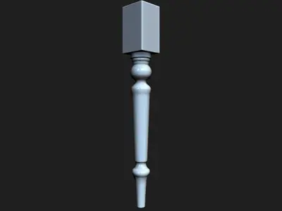 25 Table Legs IMM Brushes Vol 1 Low-poly 3D model