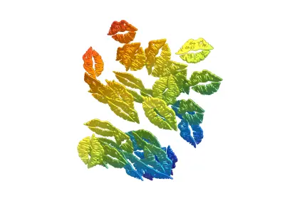 Many Kisses Mark v1 018 3D model