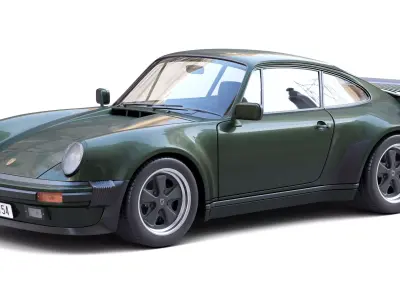 Porsche 911 930 Turbo 1974 3D model