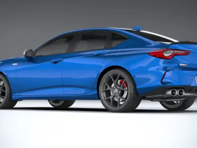 Acura TLX Type S 2021 3D model