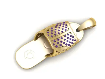 SLEEPER  DIAMOND PENDANT 3D PRINTABLE MODEL  3D print model