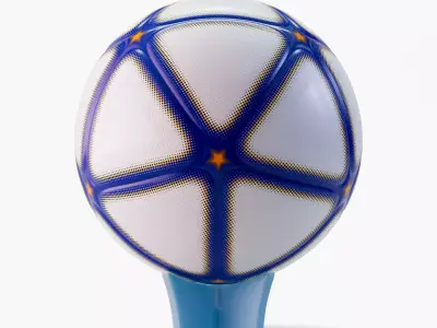 Modern Soccer Football Ball 3D model