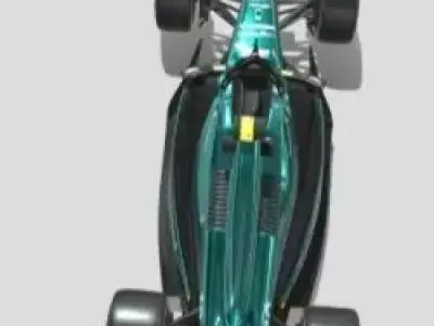 Aston Martin F1 AMR23 2023 3D model