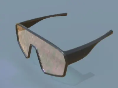 Sport glasses Goggles 3D model