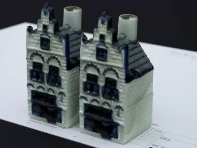 VINTAGE DUTCH DELFT HOUSE 20 2024 3D model
