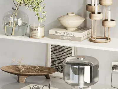 Decorative set034 3D model