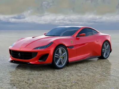 Ferrari Portofino 3D model