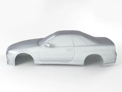 Nissan Skyline Body RC 3D print model