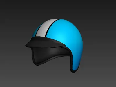 Motorcycle Helmet  3D model
