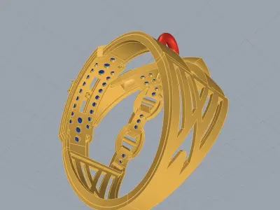 Brand Look Ring 100 PERCENT GUARANTEED CAN BE RPINTED 3D print model