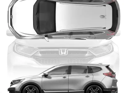 Honda CRV 3D model