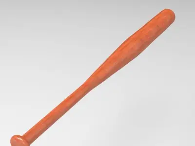 Baseball Bat 3D print model
