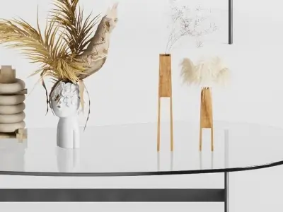 coffee table Modern 3D model