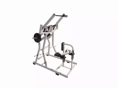 Gym Equipments-gym by Bodysolid-Machine the gym 3D model