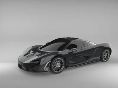 McLaren P1 3D model by 18950860503