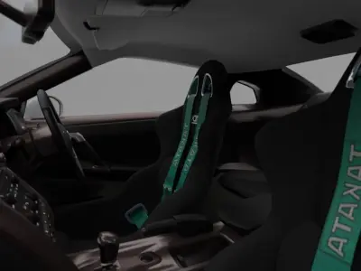 Nissan GTR Low-poly 3D model purchase