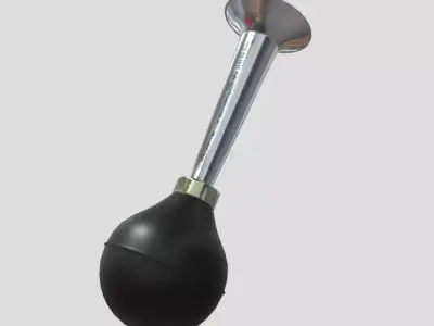 Air Horn Low-poly 3D model