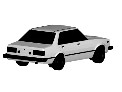 Honda Accord 1979 3D model