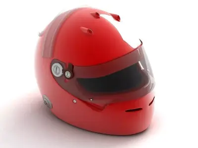Helmet racing 3D model