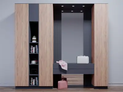 Entrance Cabinet Design  3D model