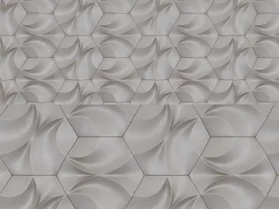 Parametric Wall Panel 3d model Low-poly 3D model 3