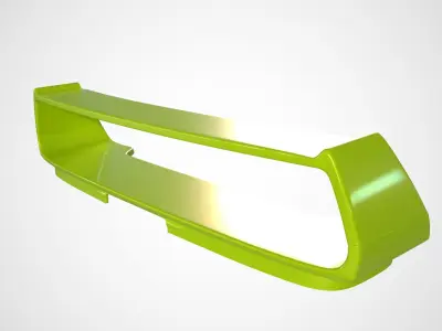 SUBARU IMPREZA WRX STI 2006 SPOILER 3D print model
