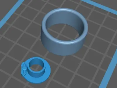 Ronal Aero 16 Rims for Diecast Car 3D print model