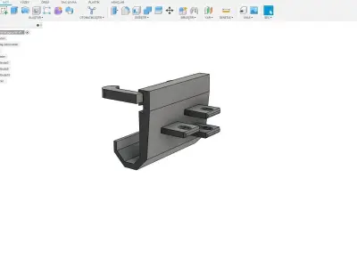 FIESTA MK6 PHONE HOLDER 3D print model