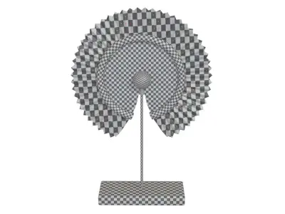 Art Deco Sculpture Low-poly 3D model