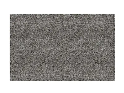 Grey Rug Low-poly 3D model