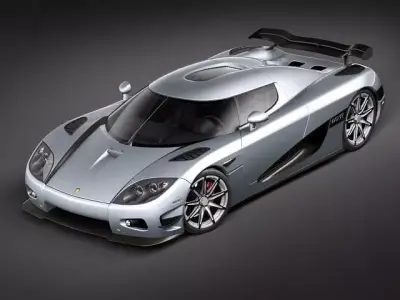 Koenigsegg Trevita CCXR 3D model