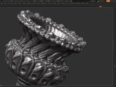 classic vase 3d print model 01 3D print model