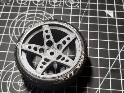 1 10 Scale HGK Rc Drift Wheel 3D print model