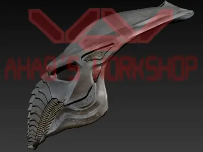 Predator engineer biomask inspired promethean predator 1-10sc 3D print model