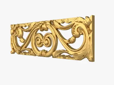 Classic decor ornament 277 3D print model
