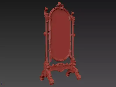 Mirror Classic 2 3D model 3D model
