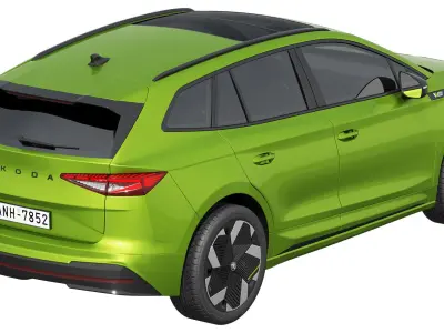 Skoda Enyaq RS 2026 3D model