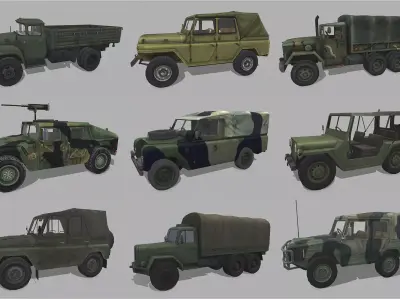 Military vehicles pack